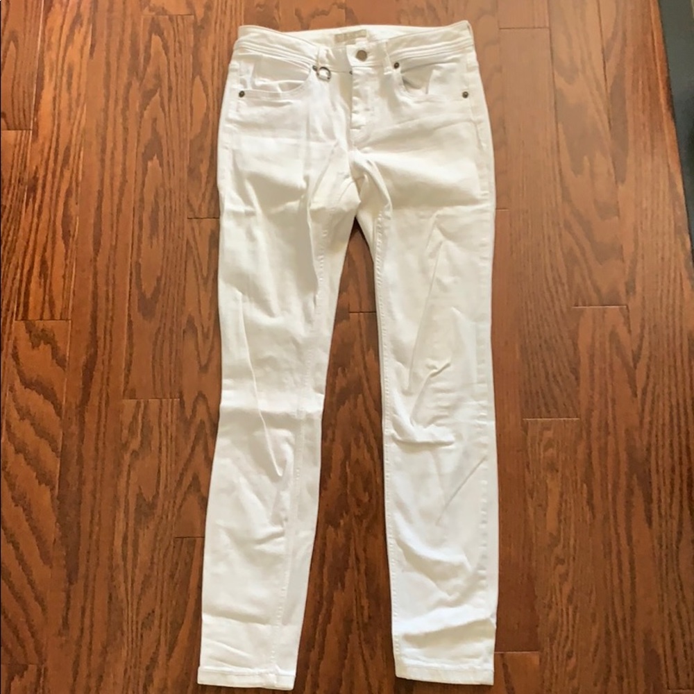Burberry Brit White Skinny Jeans